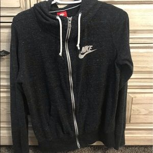 Nike hooded sweat jacket
